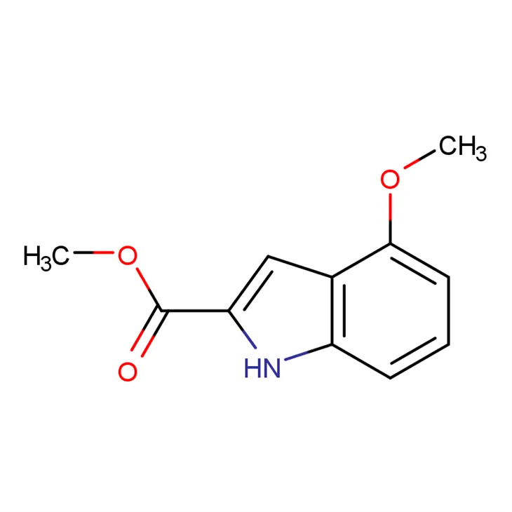 Metüül 4-metoksü-1H-indool-2-karboksülaat CAS 111258-23-2